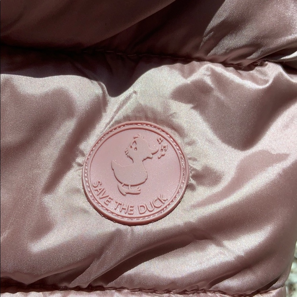 New condition! Mauve Save the Duck winter jacket. - Picture 5 of 5